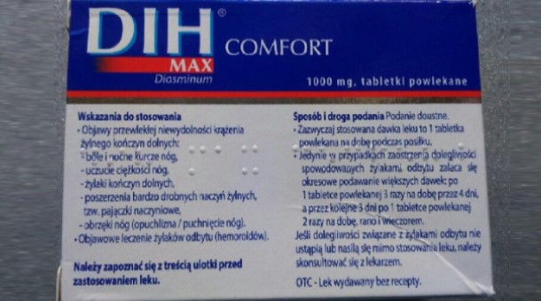Jak się sprawdziły tabletki DIH Max Comfort